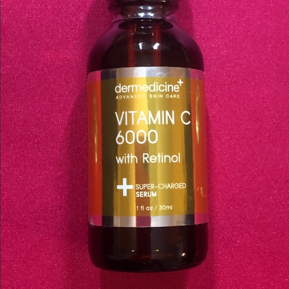 🟢SALE🟢 Dermedicine Vitamin C 6000 W/ Retinol 1oz - Picture 2 of 4